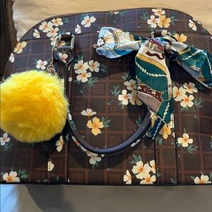 STEVE MADDEN | Brown Floral Satchel | NWOT